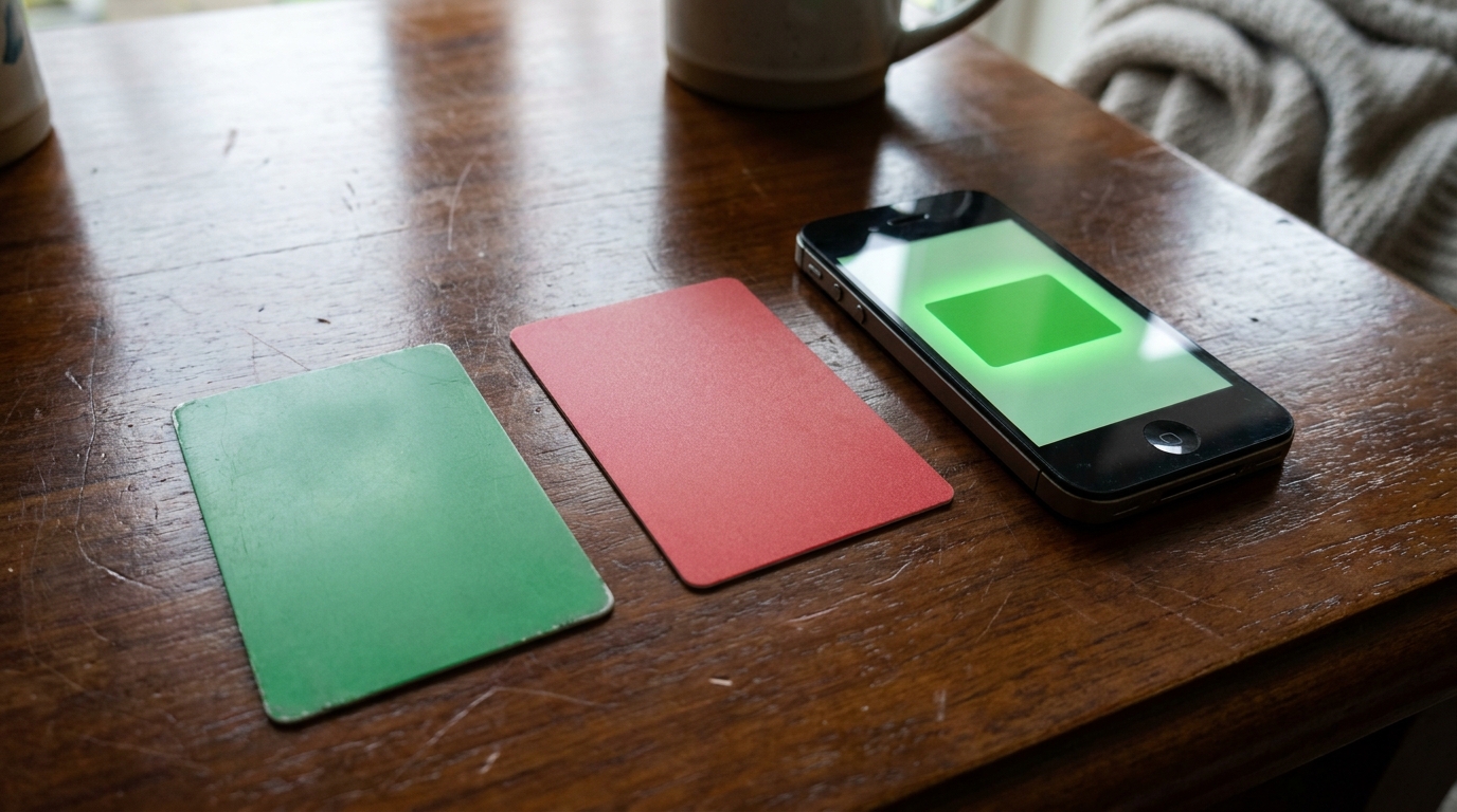 Regular Suica, Welcome Suica, and Mobile Suica side by side