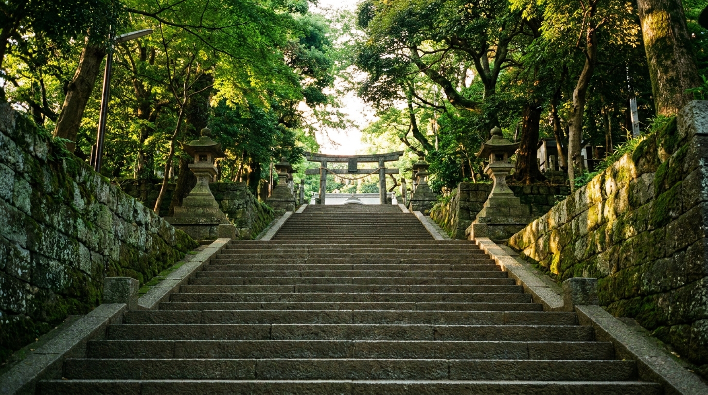 Atago Shrine 86-step Success Stairs
