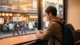 Fine dining reservation scene for travelers booking restaurants in Japan