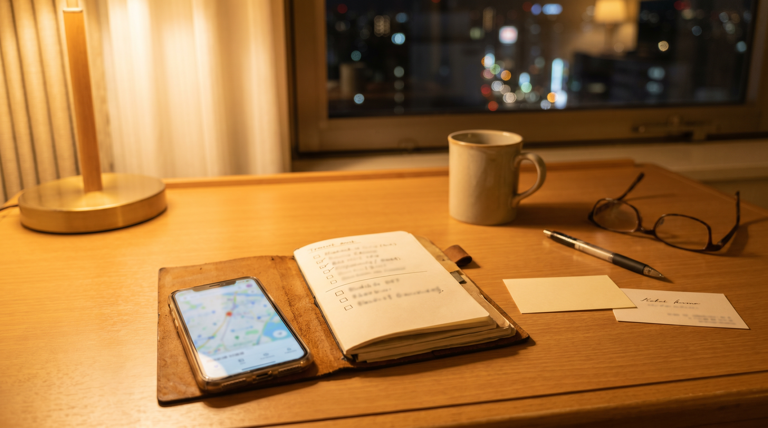 Checklist for confirming a Pocket Concierge restaurant reservation in Japan