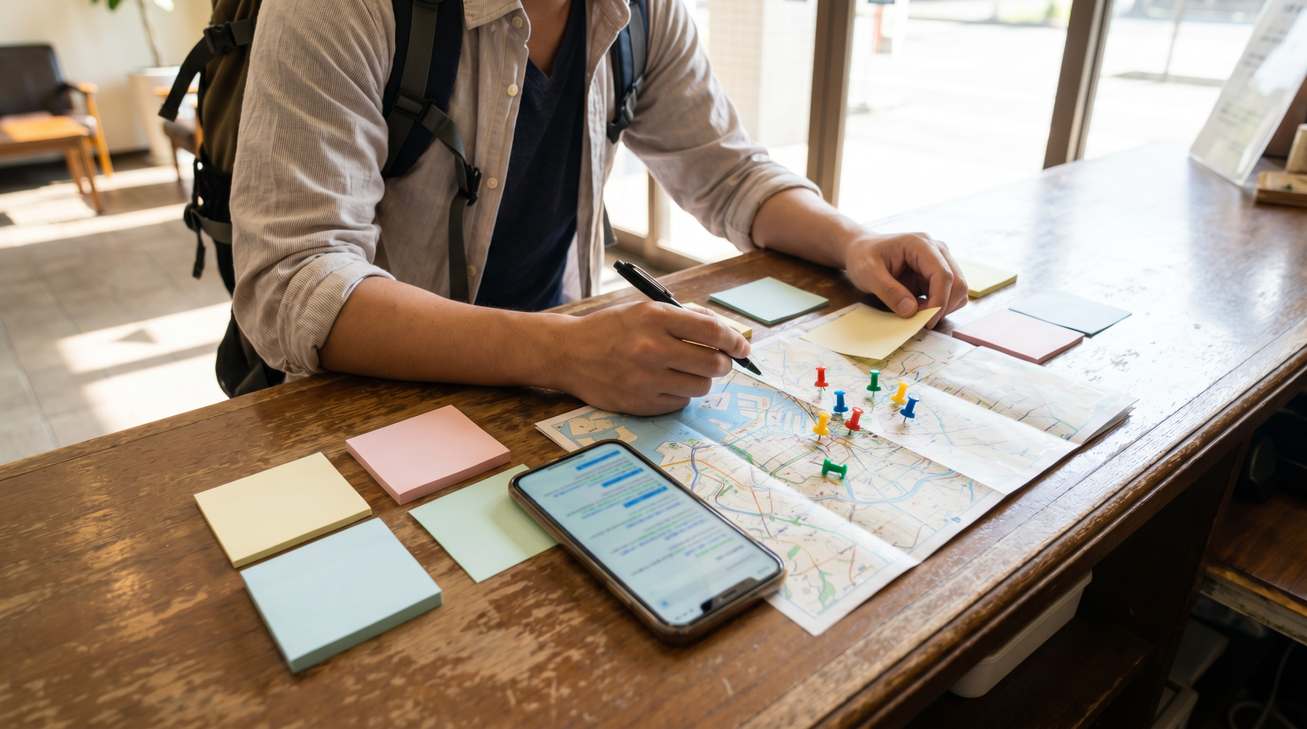 Backup flow for finding another restaurant reservation in Japan