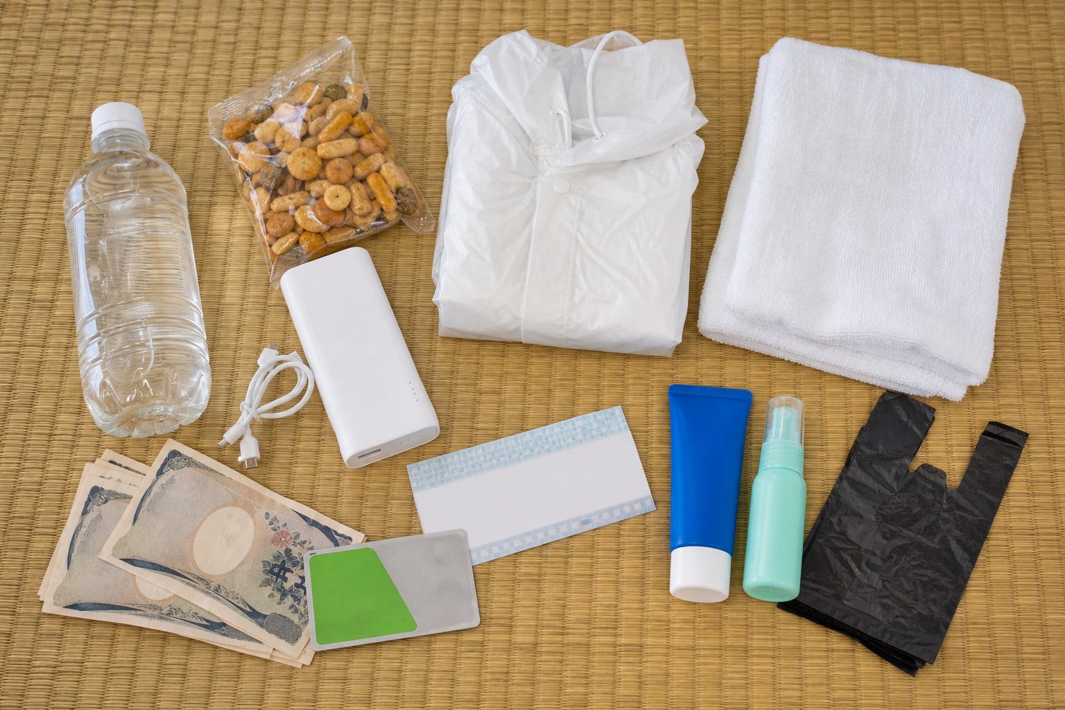 Water cash rainwear and other fireworks packing essentials