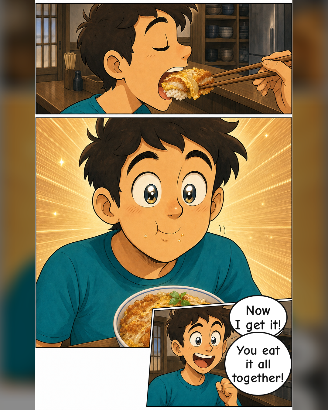 RJG KATSUDON food manga, page 12 of 14