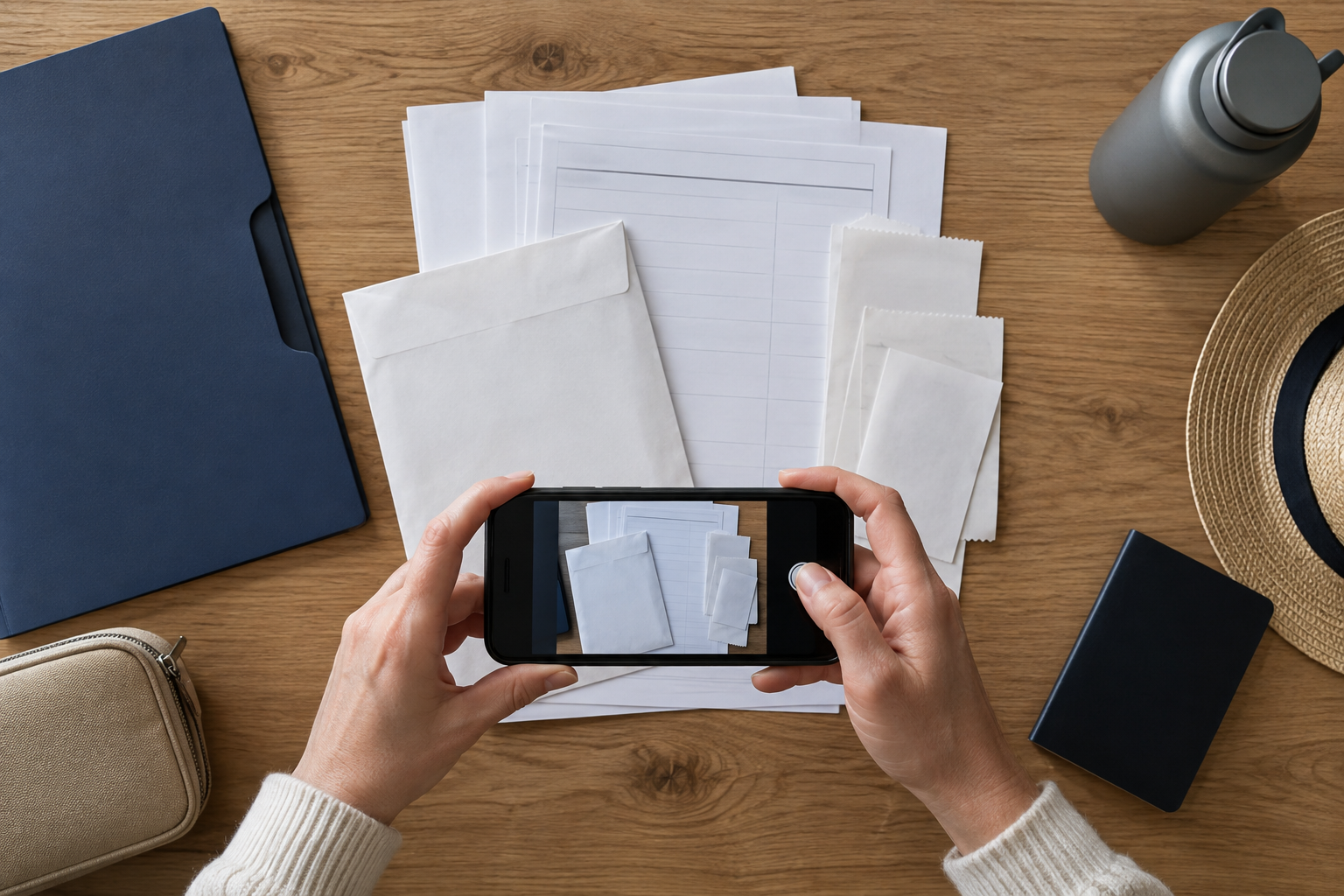 AI-generated image of preserving generic claim documents
