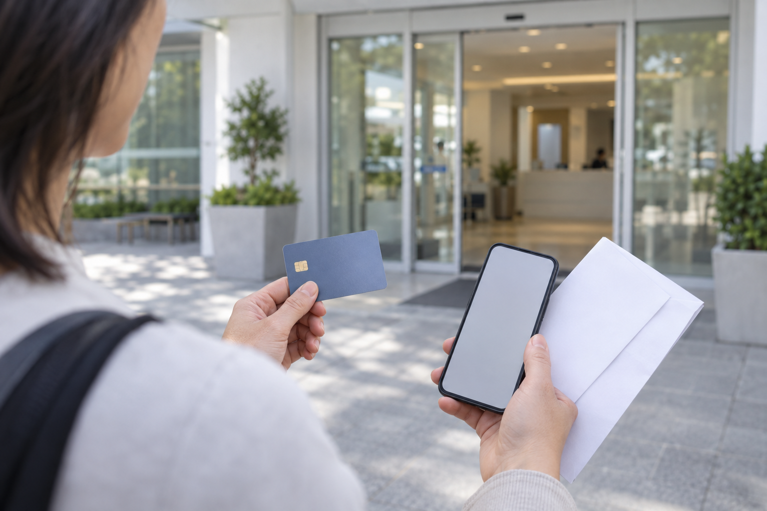 AI-generated image of an upfront-payment and document fallback