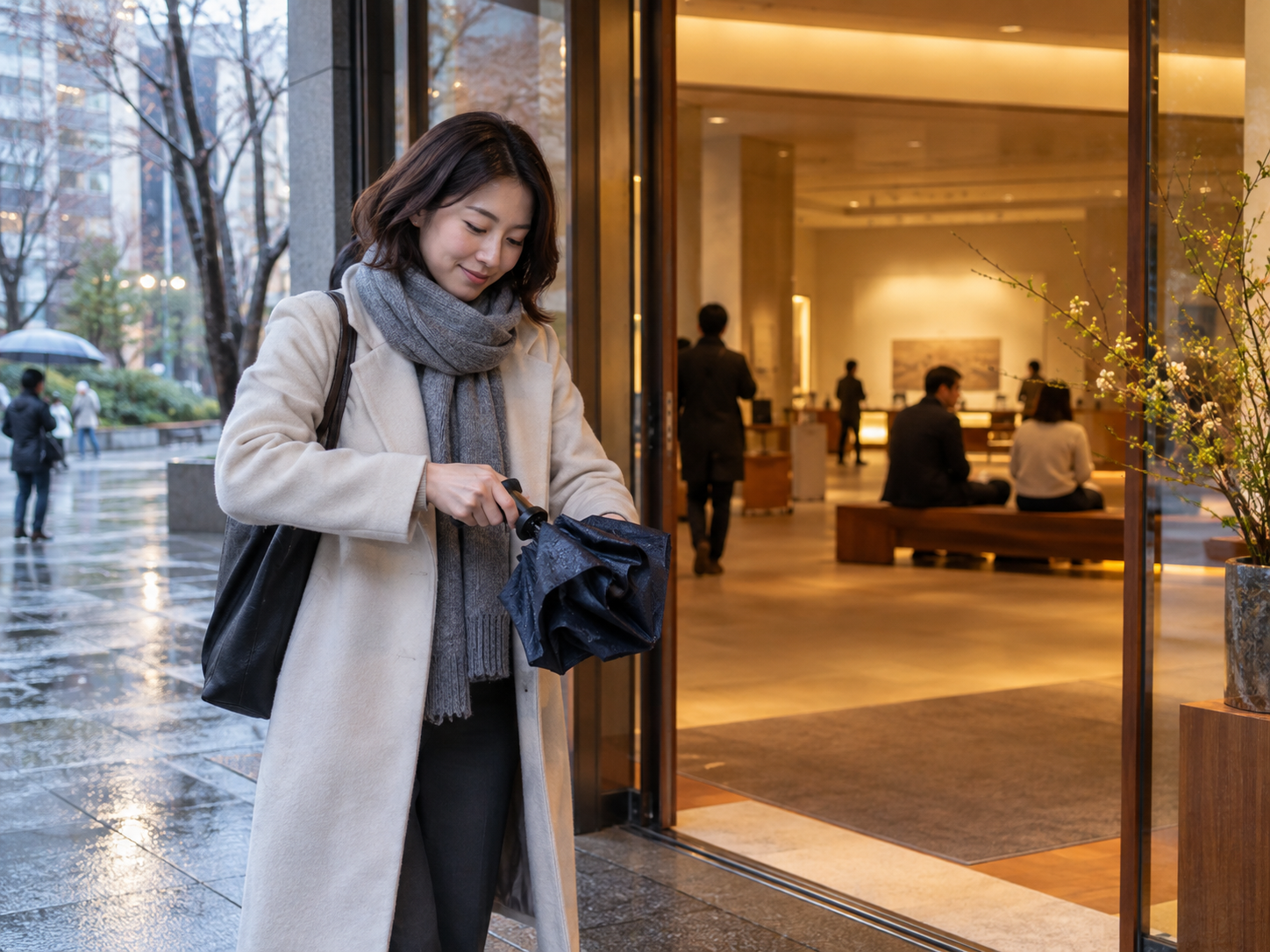 A nearby indoor Plan B for a wet Tokyo day