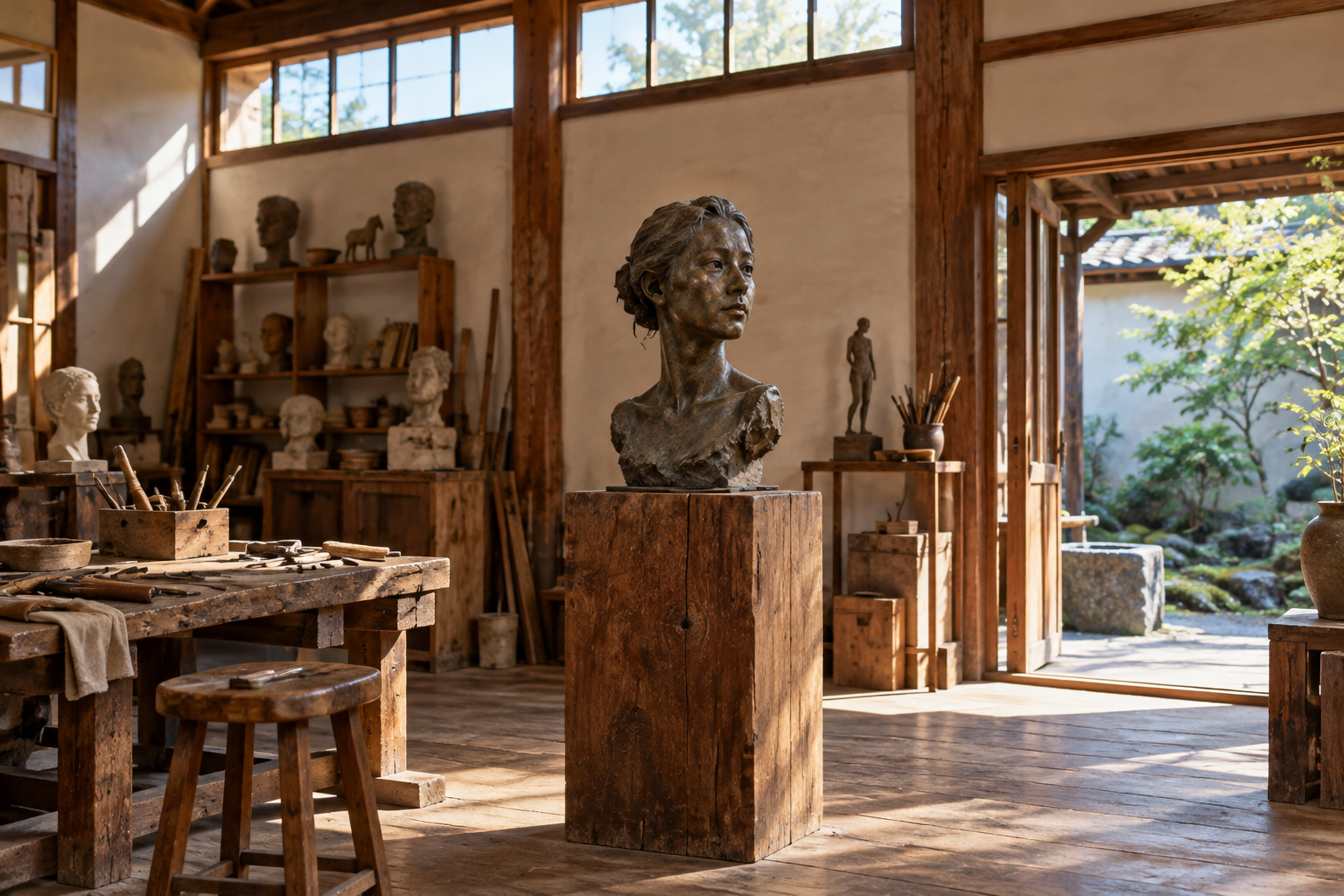Asakura Museum of Sculpture concept illustration